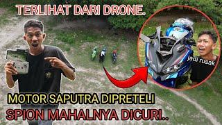 KESERUAN#63 | Piknik Dipantai Spion Motor saputra dicuri orang??