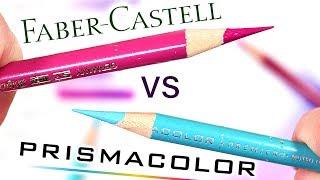 Prismacolor Premier VS Faber Castell Polychromos Colored Pencils - Which is better?