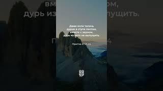 Притчи 27:21-24 в современном переводе #библия #biblevision