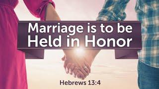 01/05/2025  - EFBC Worship Service: Marriage is to be Held in Honor