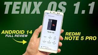 TenX OS 1.1 Official For Redmi Note 5 Pro | Android 14 | Dolby Atmos | Full Detailed Review