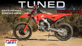 2025 Honda CRF450RX Vet Setup Tips | Dirt Bike Test