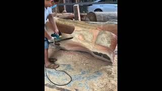 Good Man Make A Wood carving Amazing Sculpture Wood carving Technique​s​ Table