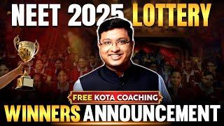 Free Kota Coaching Lottery Winners Announcing Soon | Neet 2025 | Motion NEET #nvsir #motionneet