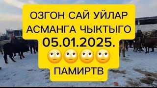 ОЗГОН КРАСМАЯК  БАЗАРЫ.СААН УЙ БООЗ КУНАЖЫН БААЛАРЫ.05.01.2025 ##ПАМИР ТВ