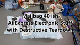 Mailbag 40 ish AliExpress Electronic Trinkets