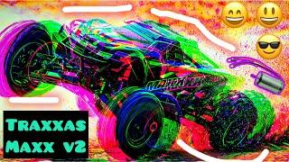 “Ruthless!” Traxxas Maxx V2 Wide Open BASH! (Testing Castle 1515 2200kv Brushless Motor!