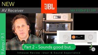 Part 2 - JBL MA9100HP Review - Calibration, User Experience, Settings, Sound Quality, Conclusion