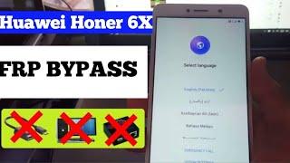 Honor 6X (BLN-L21 ) FRP Bypass Update Without PC 2022