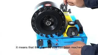 How to Use Manual Hydraulic Hose Crimping Machine - Portable Hydraulic Hose Crimper Tool Machine