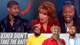 Usher SHUTS DOWN The View's Pressure To ATTACK Trump!