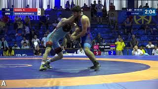 1/4 GR - 60 kg: K. KAMAL (TUR) v. A. MANUCHARYAN (ARM)