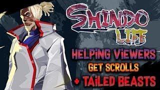 Shindo Life LIVE | Helping Subs Get All Jins + Modes + Weapons(Road To 400 subs!)