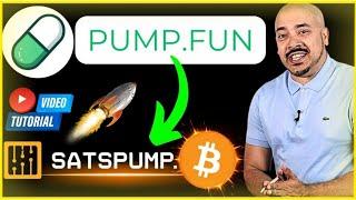 Bitcoin PumpFun | How to launch memecoins on SatsPumpFun step by step tutorial