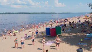 В Самаре пляж не хуже, чем на "югах"