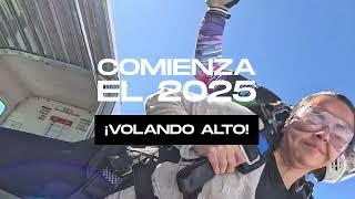 Vola alto este 2025 con SkyDive Andes - Paracaidismo #lafabricadefelicidad #paracaídas