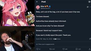 Asmongold Reacts to why Vtuber Kitsunero got DOXXED