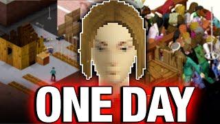 I Was Given 24 Hours To Prepare For The WORST | Project Zomboid One Day Challenge