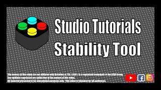 Studio Tutorials - Stability Tool. Make your LEGO designs durable in real life!