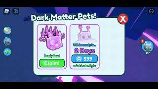 Silver Stag Dark Matter Pets Simulator X (Roblox)