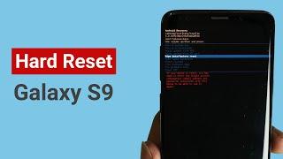 How to Hard Reset Samsung Galaxy S9