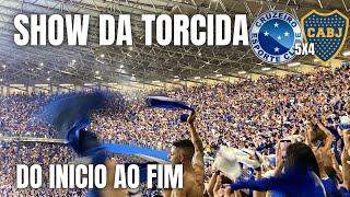 Torcida do Cruzeiro 2x1 Boca juniors 5x4 penaltis SHOW DA TORCIDA DO CRUZEIRO