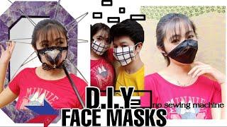 How To Make a Mask At Home: 3 Easy DIY Face Masks | No Sewing Machine! Reusable/Cheap |DIY Tutorial