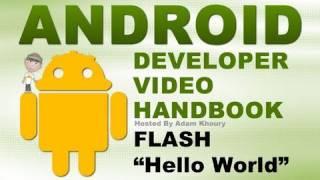 Flash CS5.5 Tutorial Android App APK File Application Publish Settings