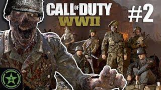 A Quiet Zombie Day - Call Of Duty WWII - (CoD Week #2) | Let's Play