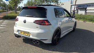 485HP TVS Volkswagen Golf 7 R - Launch Controls & Accelerations !