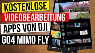 Videos schneiden mit kostenlosen Apps im Vergleich: So gut sind DJI Go4, Mimo und die DJI Fly App