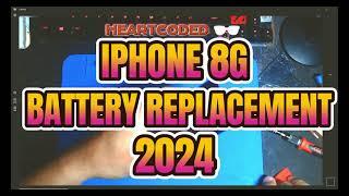 Iphone 8G Battery Replacement - Heartcoded Tutorial