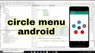 Circle Menu In Android Studio