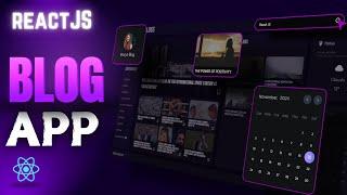 ReactJS Project: Build a Blog Application with News Integration | React Blog App Tutorial