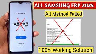 Samsung FRP Bypass 2024  Android 13/14 New Security 2024 100% Working Solution | Frp Bypass