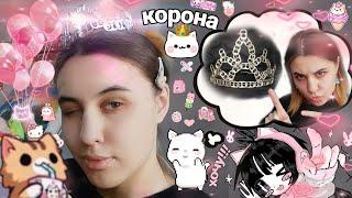 DIY корона из КРЫШЕК от банок как из пинтерест (ну почти)