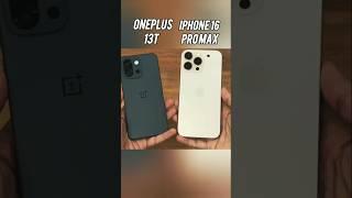oneplus 13t vs iPhone 16 pro max speed  test #shorts