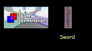 Roblox - Cube Combination: How to make sword