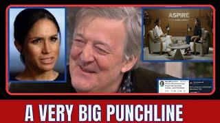 Stephen Fry Reads Meghan’s Quotes — Twitter Cringes!