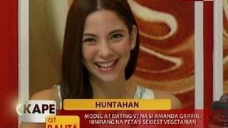 KB: Model at dating VJ na si Amanda Griffin, hinirang na PETA's sexiest vegetarian