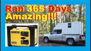 Champion 2000 Watt Inverter Generator 365 Day Review