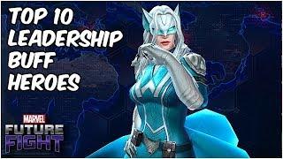 30+ Leadership Heroes! BEST Heroes For White Fox Buff - Marvel Future Fight