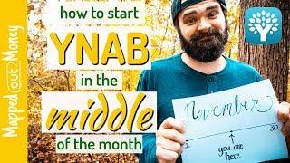 YNAB Setup In The Middle Of The Month