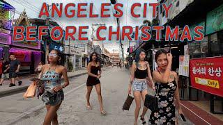 Angeles City Before Christmas: Is Walking Street Crowded?