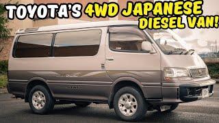 This 1998 Toyota Hiace Turbo Diesel 4WD Van should have been sold in the USA || POV Drive Ottoex