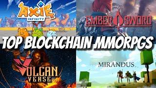 TOP CRYPTO MMORPGS GAMES 2021 BLOCKCHAIN GAMES! AXIE INFINITY, EMBER SWORD, VULCAN VERSE, MIRANDUS