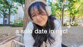 taking myself on a solo date in nyc