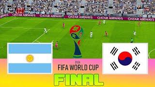 ARGENTINA vs KOREA - Final FIFA World Cup 2026 | Full Match All Goals | Football Match