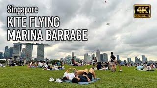 Kite Flying at Marina Barrage - Great place for picnic & kite flying | Singapore