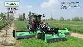 Triflex 5200 on walnuts orchard by PERUZZO trincia su noceto